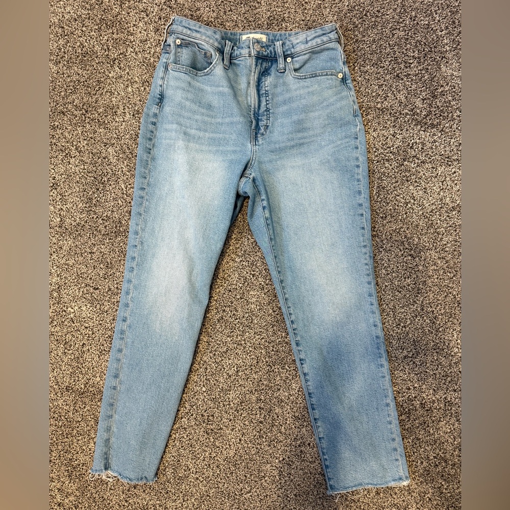 Madewell Women's Skinny Jeans in Light Blue